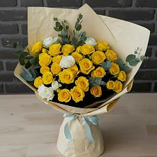 Букет цветов из:  Розы в Масловский
