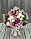 Букет цветов из: Альстромерии, Гвоздики, Розы и Хризантемы в Масловский