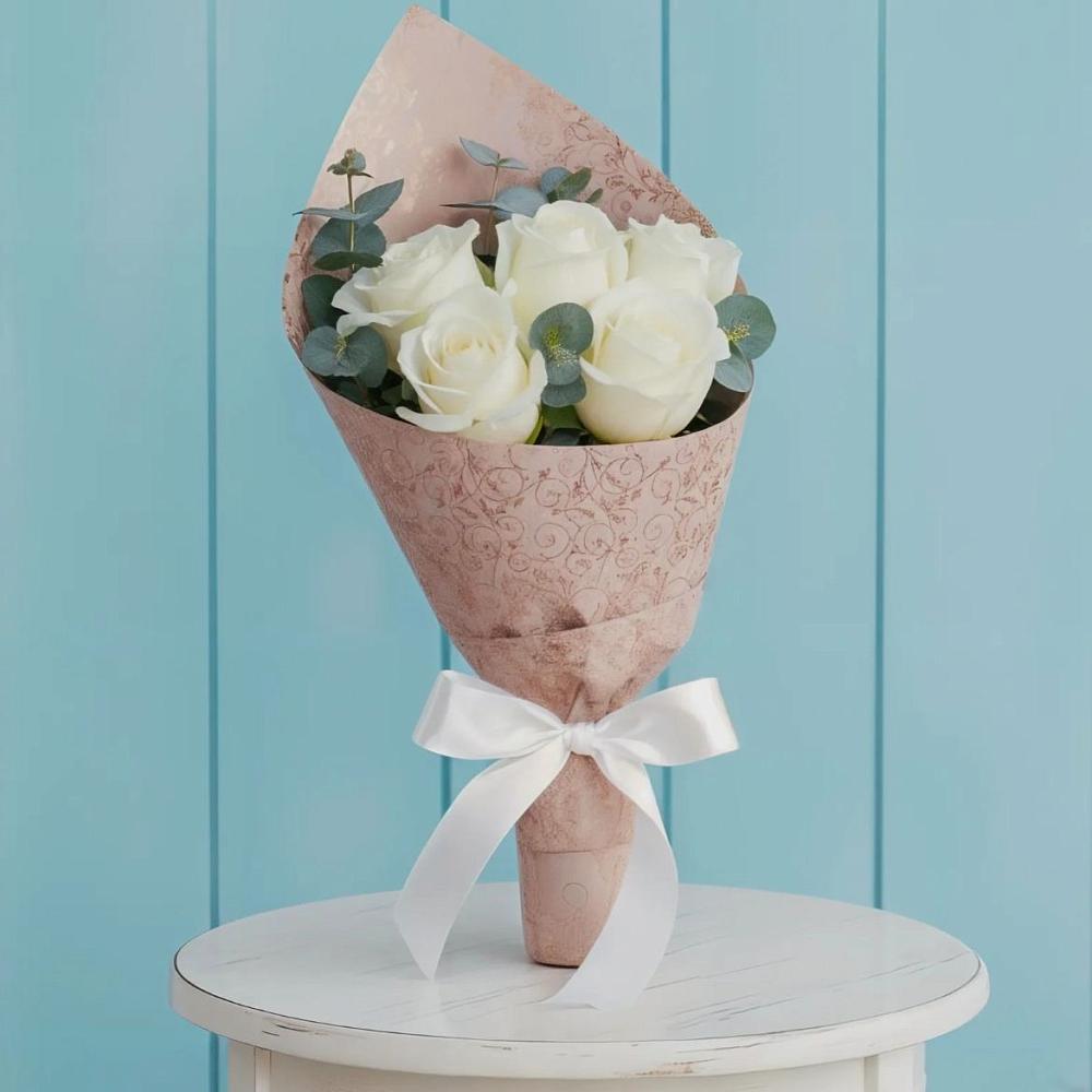 Букет цветов из: Розы в Масловский