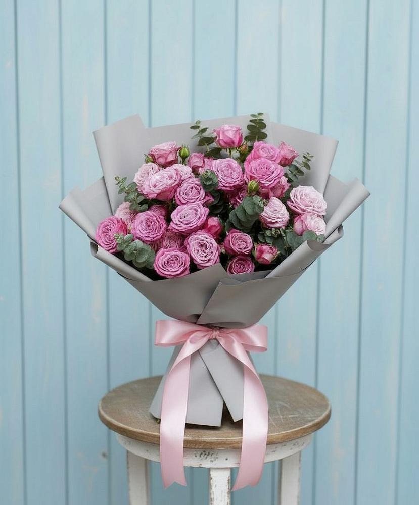 Букет цветов из: Розы в Масловский