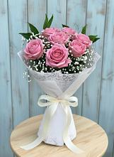 Букет цветов из:  Розы в Масловский