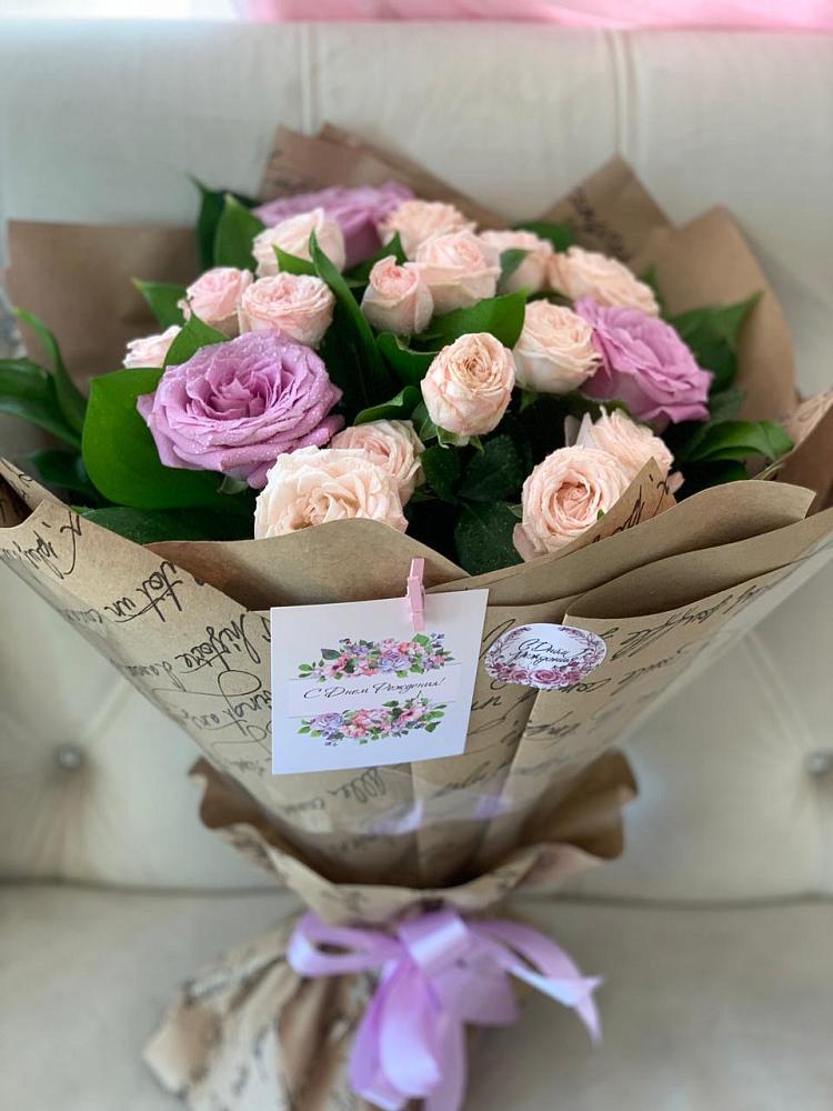 Букет цветов из: Розы в Масловский