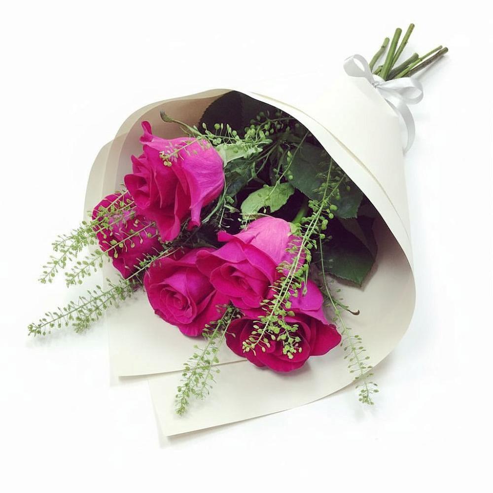 Букет цветов из: Розы в Масловский