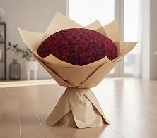 Букет 101 Красная роза в Масловский