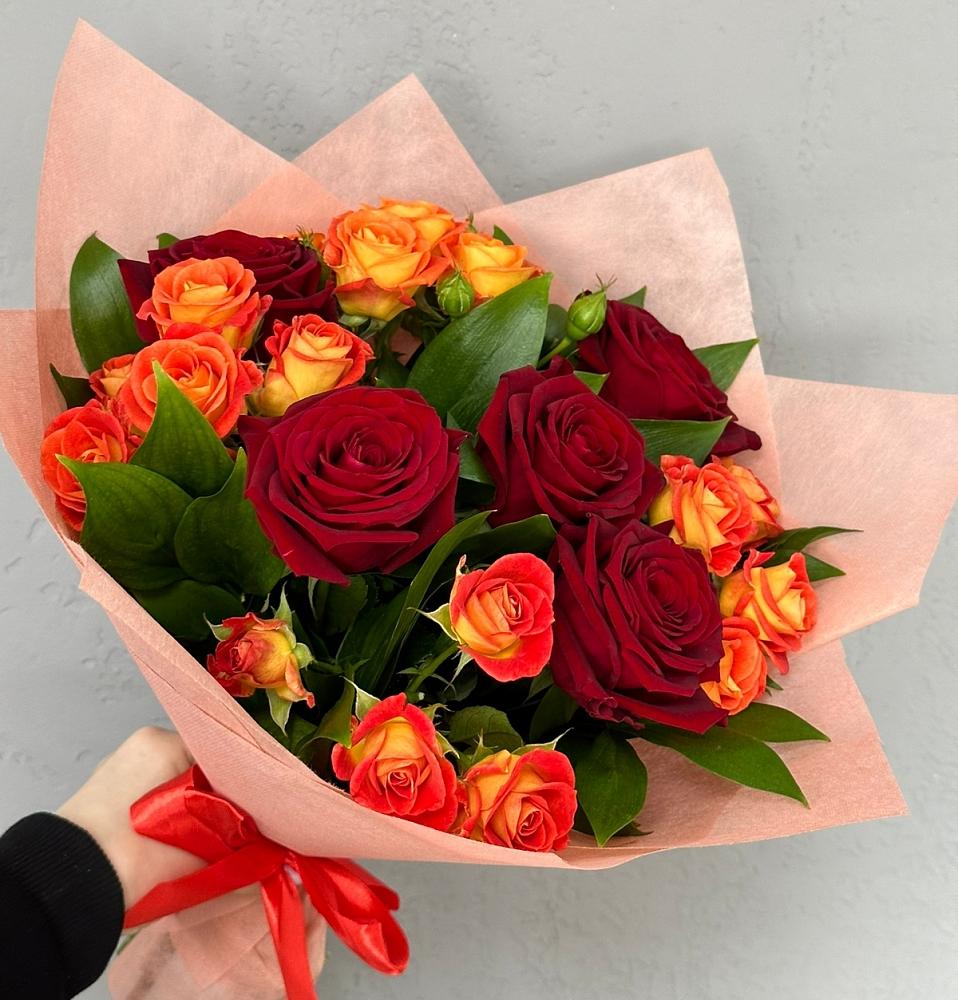 Букет Любовь и восторг в Масловский