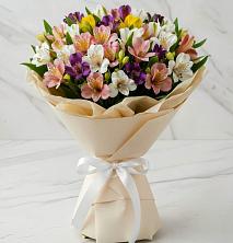 Букет цветов из:  Альстромерии в Масловский