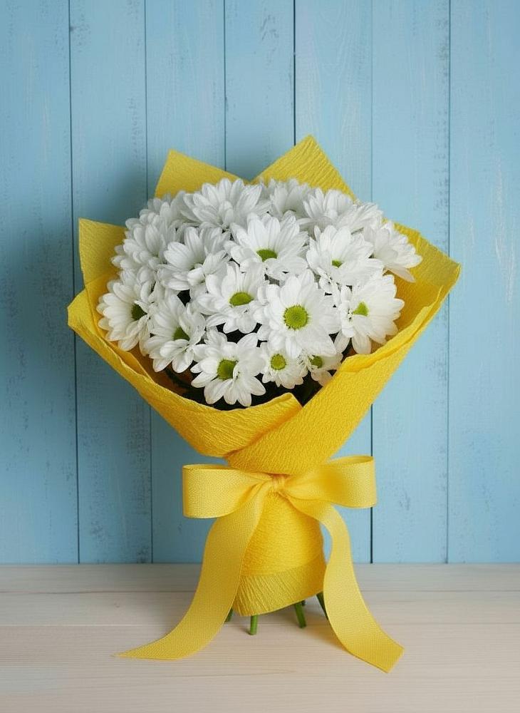 Букет цветов из: Хризантемы в Масловский