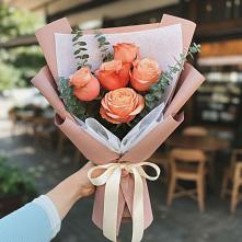 Букет цветов из:  Розы в Масловский