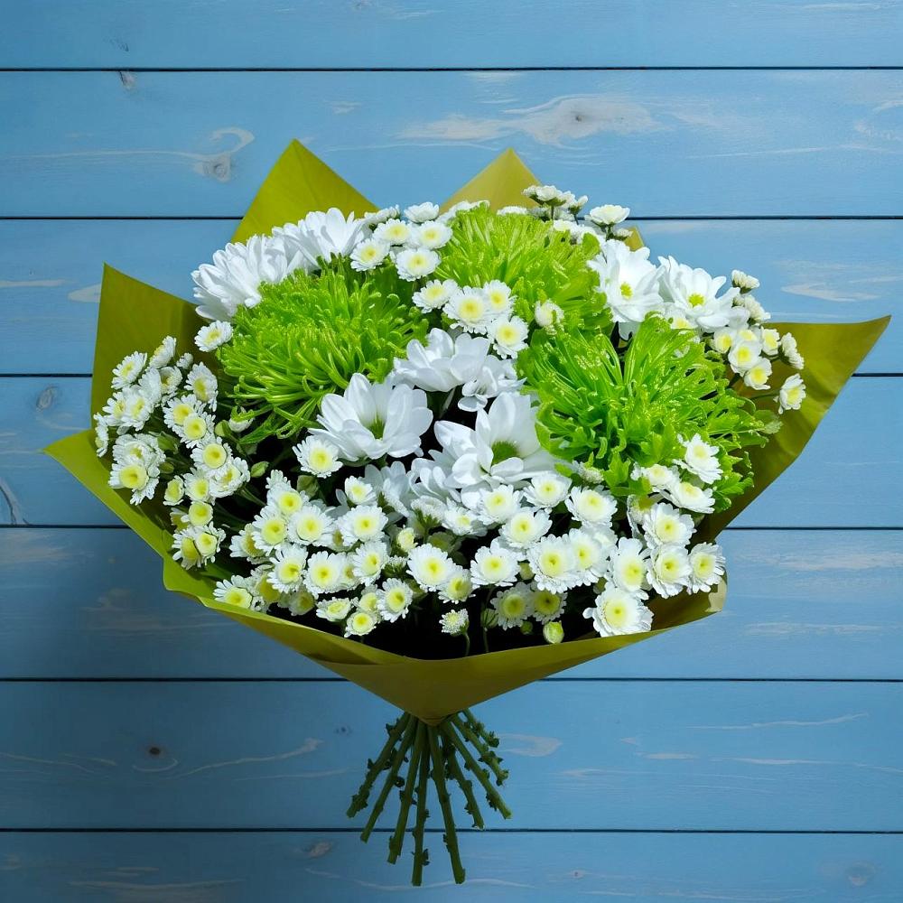 Букет цветов из: Хризантемы в Масловский