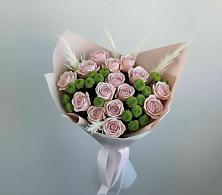 Букет цветов из:  Розы и Хризантемы #REPLACE_PRED# Масловский