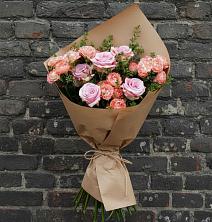 Букет цветов из:  Розы в Масловский