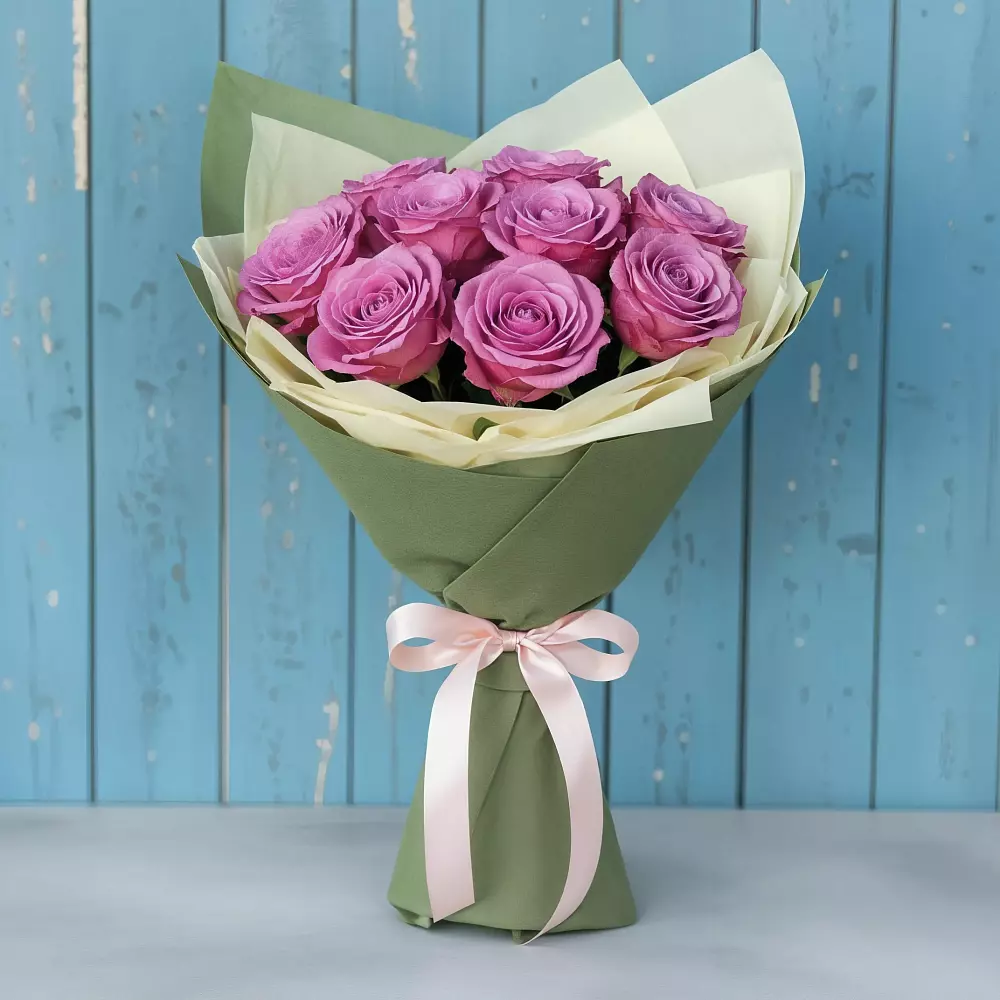 Букет Розы Фёрст Леди в Масловский