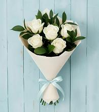 Букет цветов из:  Розы в Масловский
