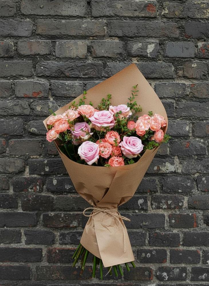 Букет цветов из: Розы в Масловский