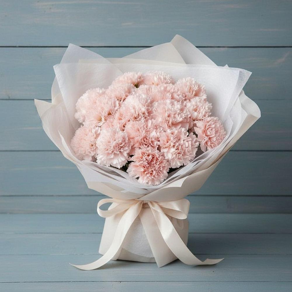 Букет цветов из: Гвоздики в Масловский