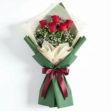 Букет цветов из:  Розы в Масловский
