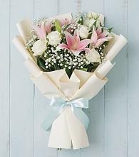 Букет цветов из:  Лилии в Масловский