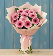Букет цветов из:  Герберы в Масловский