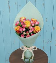 Букет цветов из:  Розы в Масловский