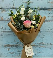 Букет цветов из:  Розы и Лизиантусы #REPLACE_PRED# Масловский